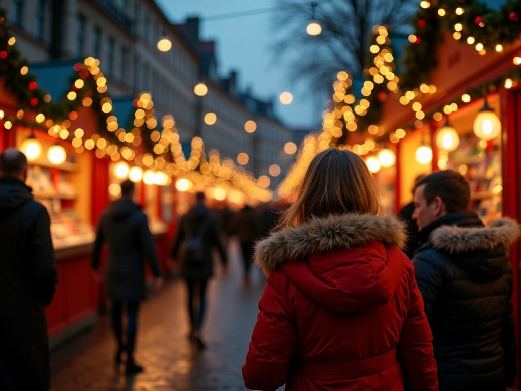 Markt bezoeken in Londen met gezellige sfeer