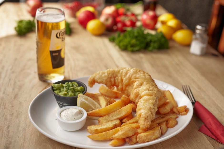 fish and chips traditie verenigd koninkrijk - illustratie 3