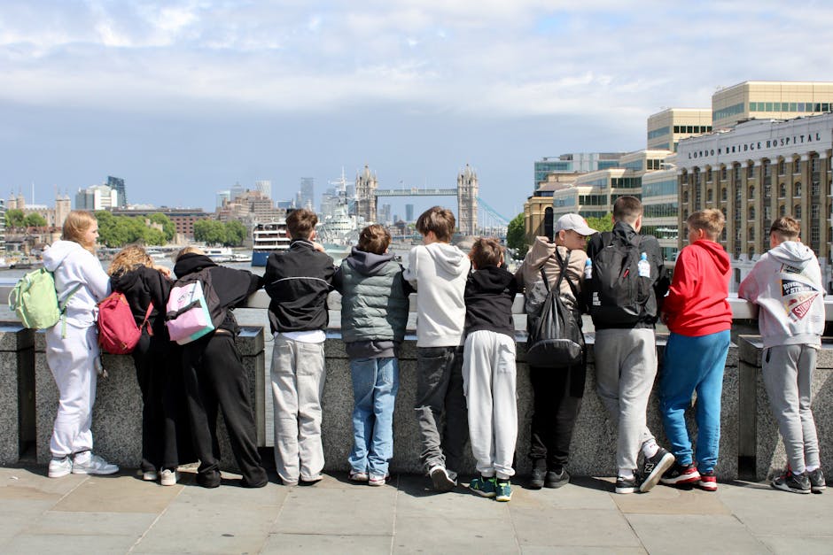 uk eta schoolreis tieners scholen belgen - illustratie 1