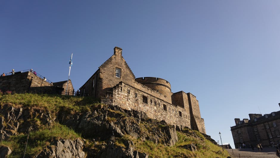 uk eta voor schotland edinburgh belgen - illustratie 2