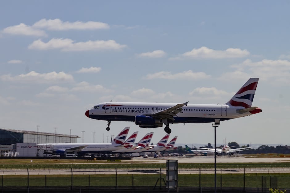 British Airways landing op Heathrow — hoe lang duurt UK ETA aanvraag bij aankomst in UK