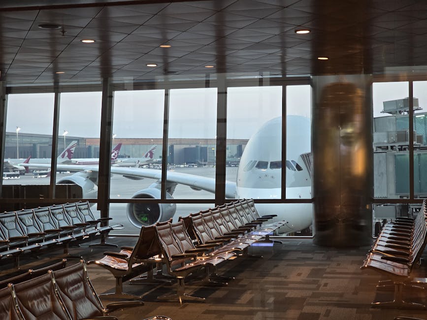 luchthaven business reizigers