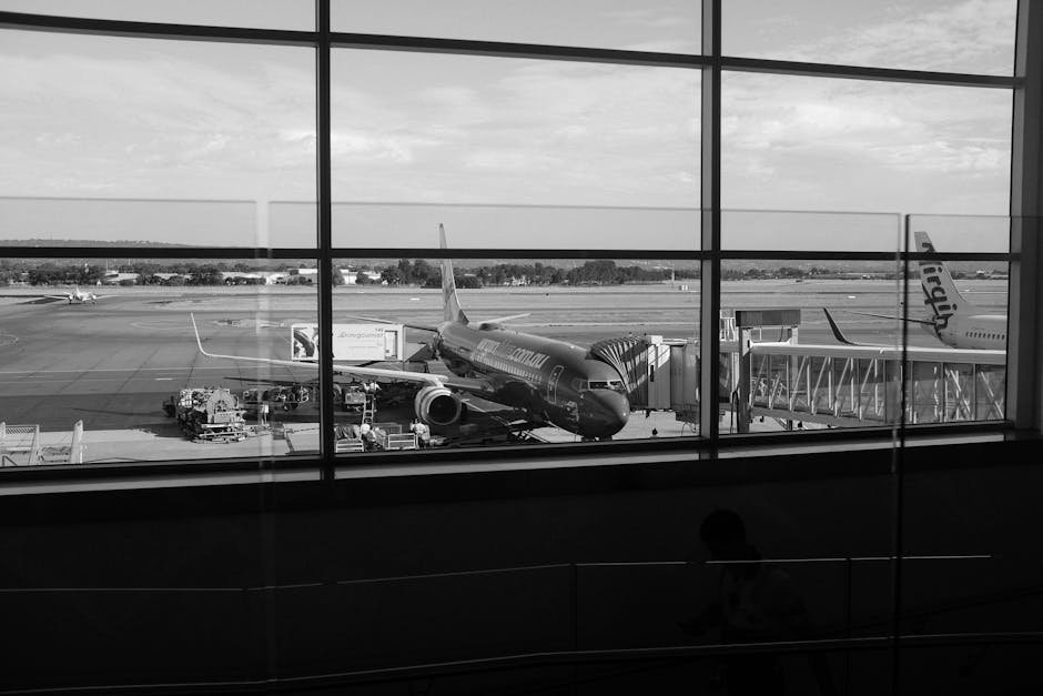 vliegtuig terminal Brussels